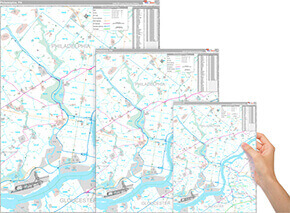 New Jersey State Wall Map Premium Report Map