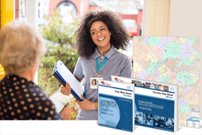Gain New Customers Canvassing. Using Custom Maps & Map Books.