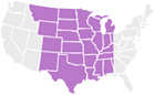 Central US Regional Maps