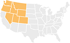 North Western US Regional Maps