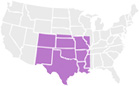 South Central US Regional Maps