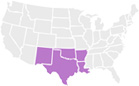 South Central US Regional Maps