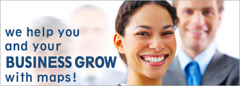We help you and your business grow with maps!