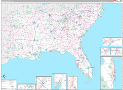 US Southeast Regional Maps US Southeast Regional Maps
