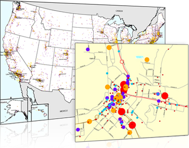 Custom Maps with Customer Locations