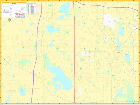 Neighborhood Street Detail Map