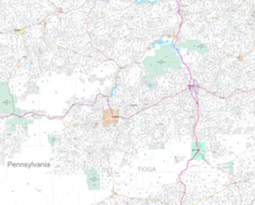 16 acre detail Tioga County, Pennsylvania