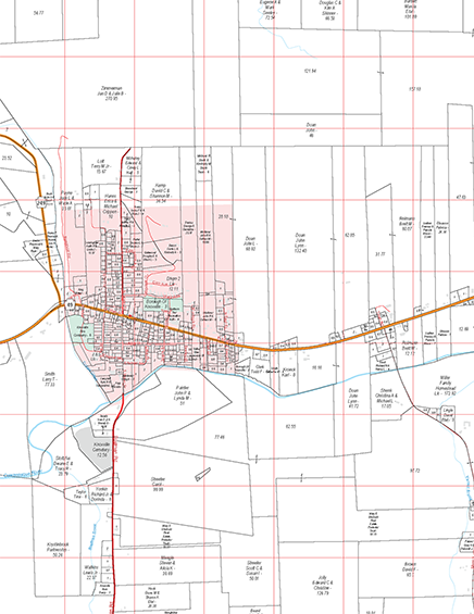 Tioga County, PA 2 acre detail map book
