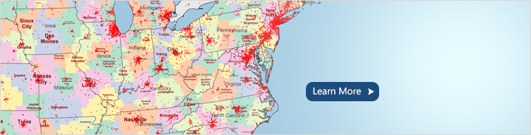 Custom Map for Market Analysis