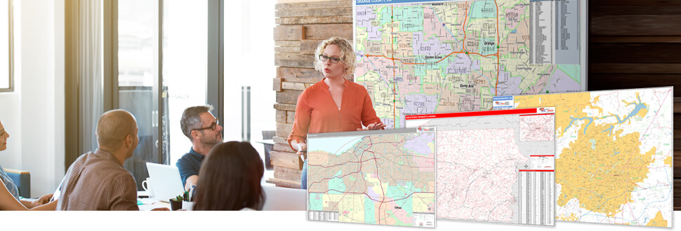 Accurate Zip Code Maps Data Updated Monthly