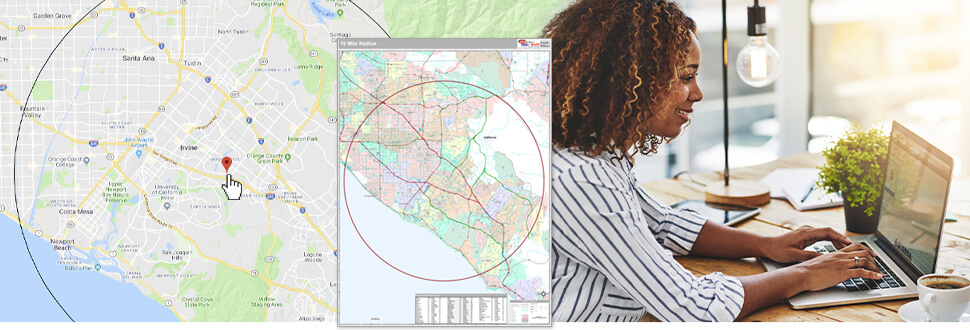 Maps Made for Your Business. Create Radius Maps of Your Area.