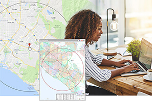 Maps Made for Your Business. Create Radius Maps of Your Area.