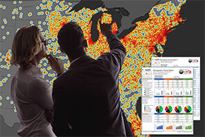 Understand Your Customer Data with Maps, Charts & Reports