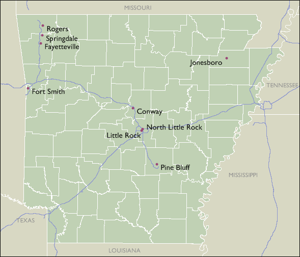 City Map of Kansas