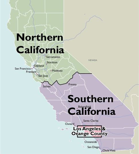 City Map of California