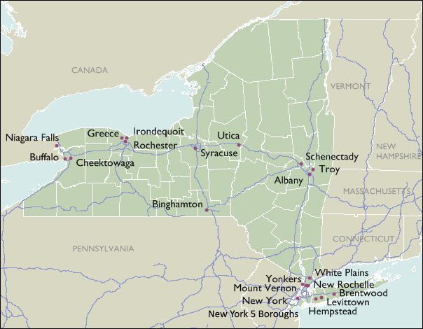 City Map of New York