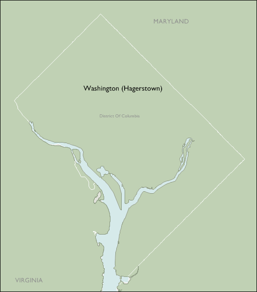 DMR Map of District Of Columbia