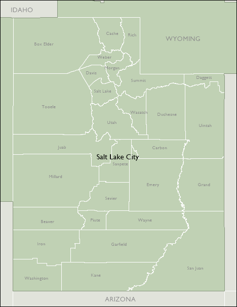 DMR Map of Utah
