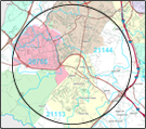 Radius Maps