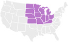 North Central US Regional Maps