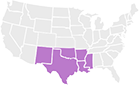 South Central US Regional Maps