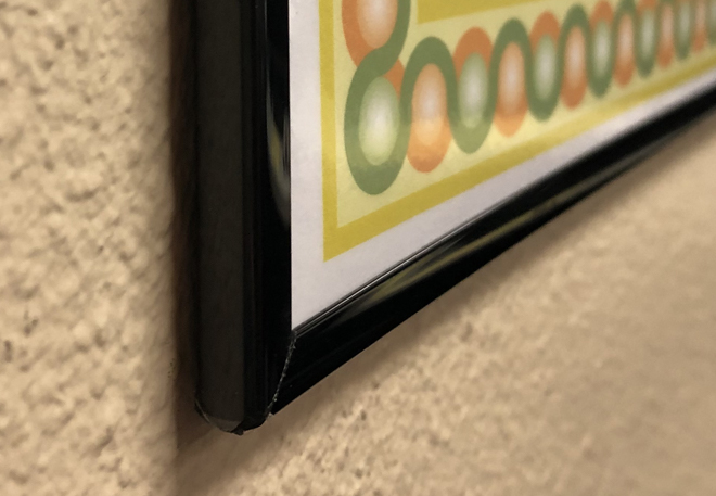 Basic framed map in use