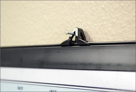 Plastic Rails Wall Maps Example