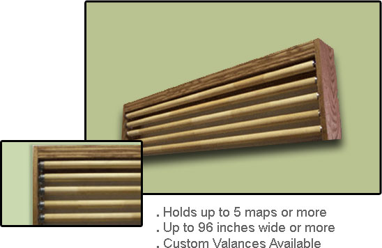 Spring Roller Valances Example