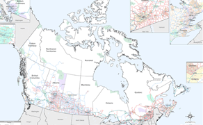 Canada Map Books