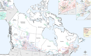 Canada Wall Maps