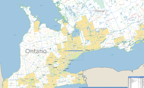 Canada Province Digital Maps