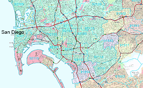 City Zip Code Maps