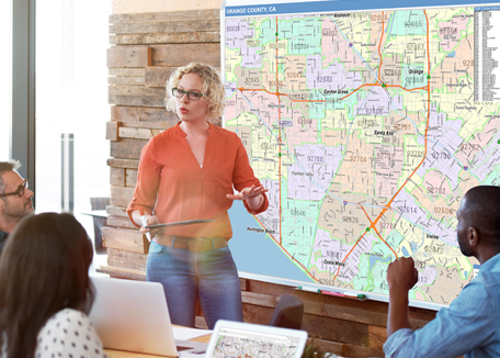 MarketMAPS is the only company that updates its data as frequently as every month.