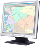 Biloxi-Gulfport DMR Digital Map Color Cast Style