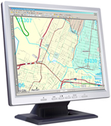 Biloxi-Gulfport, MS DMR Wall Map Premium Style