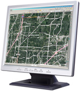 Baton Rouge DMR Digital Map Satellite Basic Style