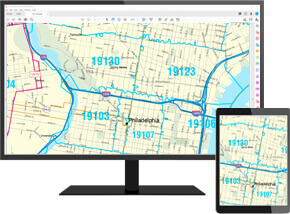 Dalton Metro Area Wall Map Basic Digital Map