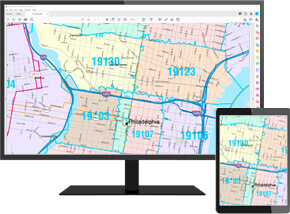 Dalton Metro Area Wall Map Color Cast Digital Map