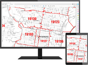 Dalton Metro Area Wall Map Red Line Digital Map