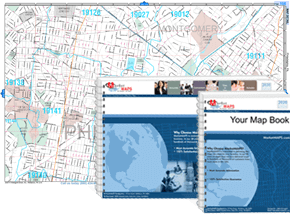 Napa Metro Area Wall Map Premium Map Book