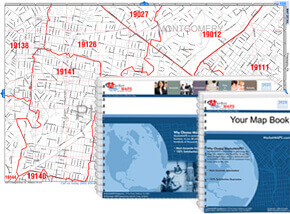 Cincinnati City Wall Map Red Line Map Book