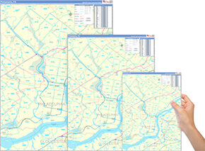 Washington County Wall Map Basic Report Map