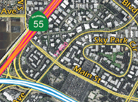 SatSite Maps benefit franchise, retail, real estate, transportation and construction industries.