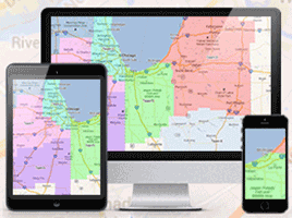 Digital Maps available in Adobe Illustrator and PDF formats