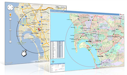 Radius Maps