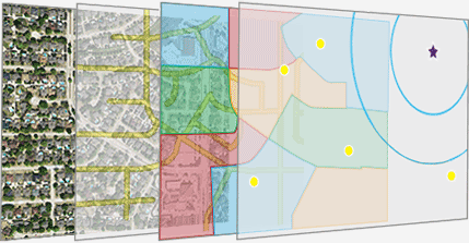 SatSite Map