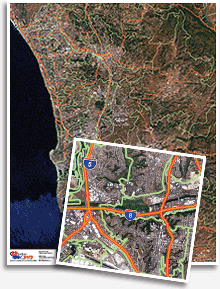 Satellite Map Aerial View